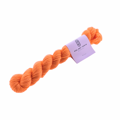 Merino Twist Sock Mini - Cantaloupe 0123