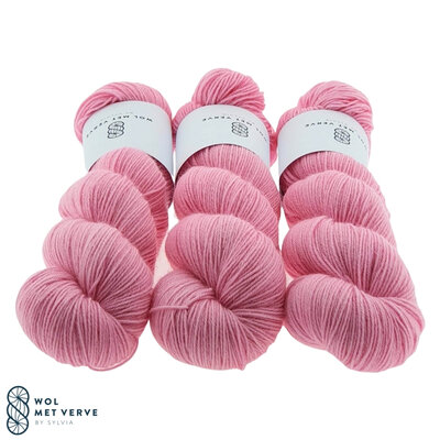Basic Sock 4-ply - Ballerina Pink 0123