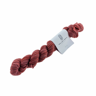 Merino Twist Sock Mini - Wine Rose 0223