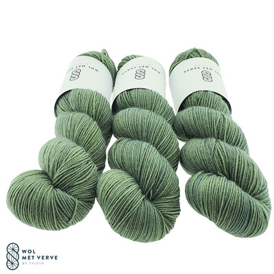 Basic Sock 4-ply - Herb Green 0123a