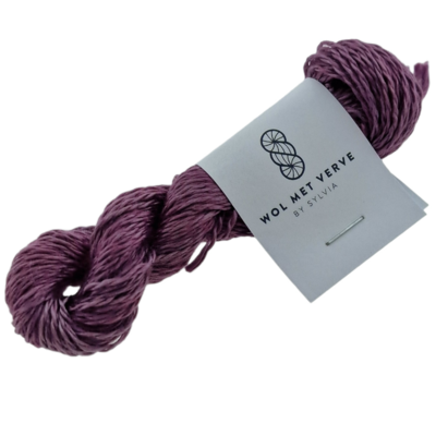 Pure Silk Borduurzijde - Plum Dandy