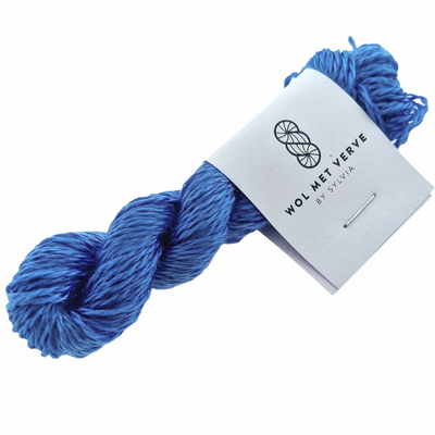 Pure Silk Borduurzijde - Sapphire Blue