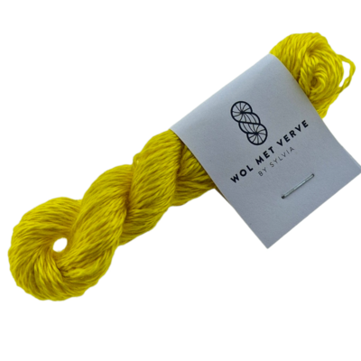 Pure Silk Borduurzijde - Brilliant Yellow