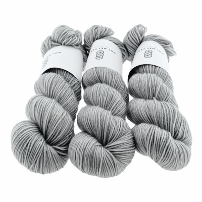 Basic Sock 6-ply - Silver 0223