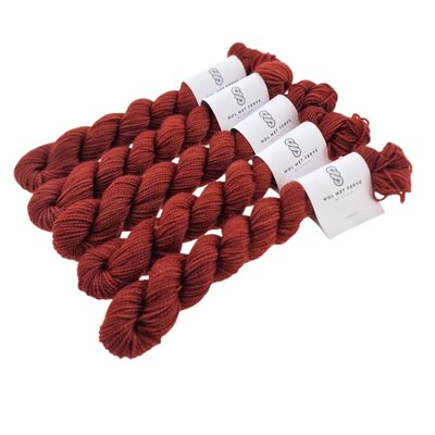 Merino Twist Sock Mini - Chili Pepper 0123