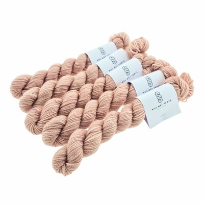 Merino Twist Sock Mini - Faded Rose light 0224