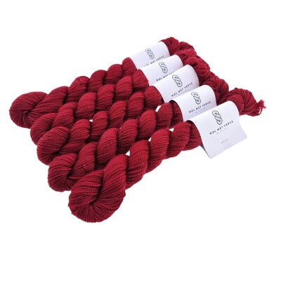 Merino Twist Sock Mini - Salsa 0121