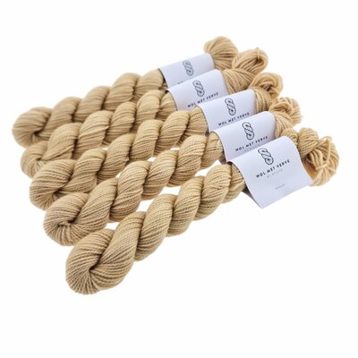 Merino Twist Sock Mini - Semolina 0124