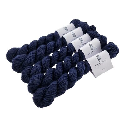 Merino Twist Sock Mini - Steel Blue