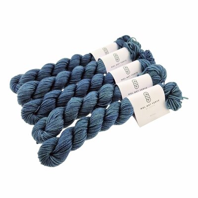 Merino Twist Sock Mini - Slate 0124