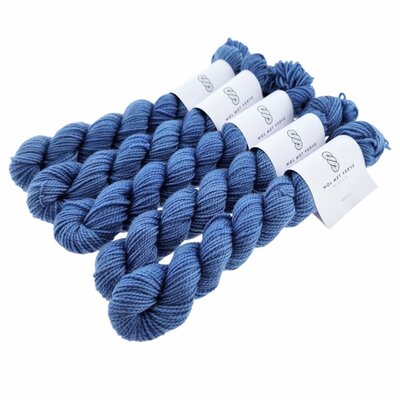 Merino Twist Sock Mini - Wedgewood 0124