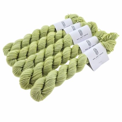 Merino Twist Sock Mini - Paradise Green 0124