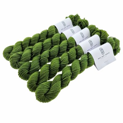 Merino Twist Sock Mini - Moss 0124