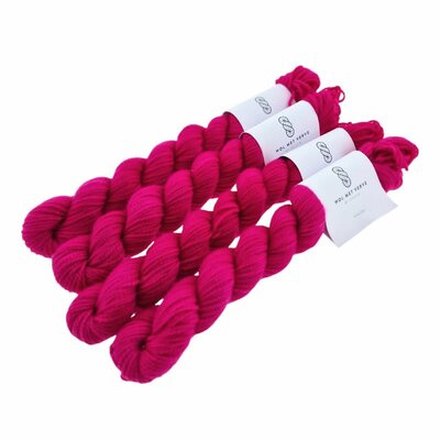 Merino Twist Sock Mini - Magenta 0123