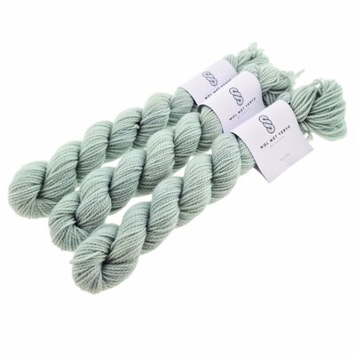 Merino Twist Sock Mini - Country Green 0123