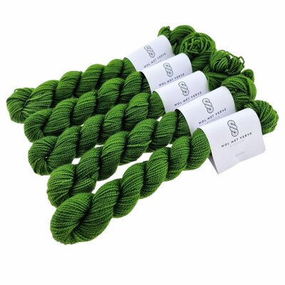 Merino Twist Sock Mini - Avocado 0124