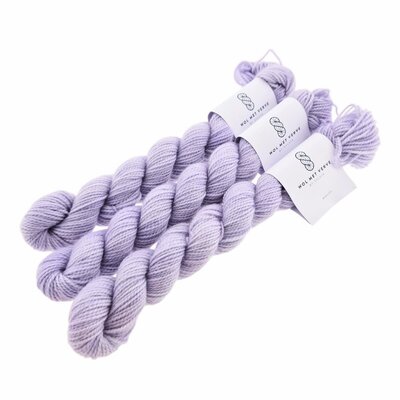 Merino Twist Sock Mini - Lilac 0223