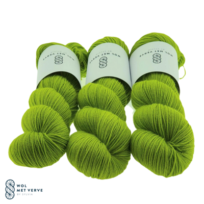 Basic Sock 4-ply - Lime 0125
