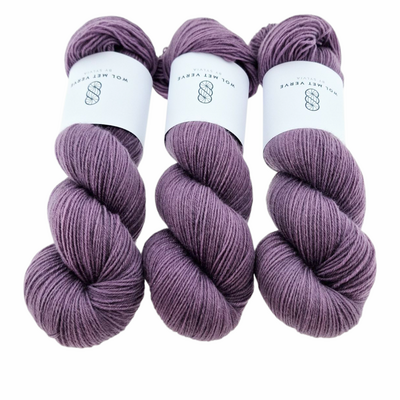 Basic Sock 4-ply - Muted Aubergine 0125