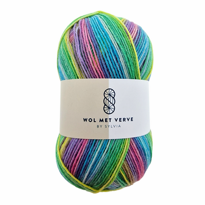 Simple Sock - Self striping 25-022