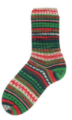Simple Sock - Self striping 25-025