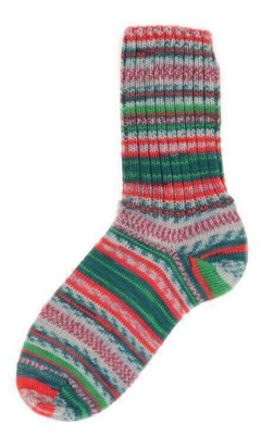 Simple Sock - Self striping 25-026