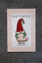 Knit Gnome Pin